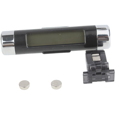 1.7 inch LCD Digital Thermometer for Car, Size:8.3x1.9x1.9cm(Black)