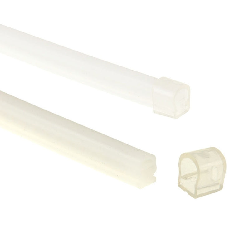 2 PCS 12V Car Daytime Running Lights Soft Article Lamp, White Light, Length: 60cm