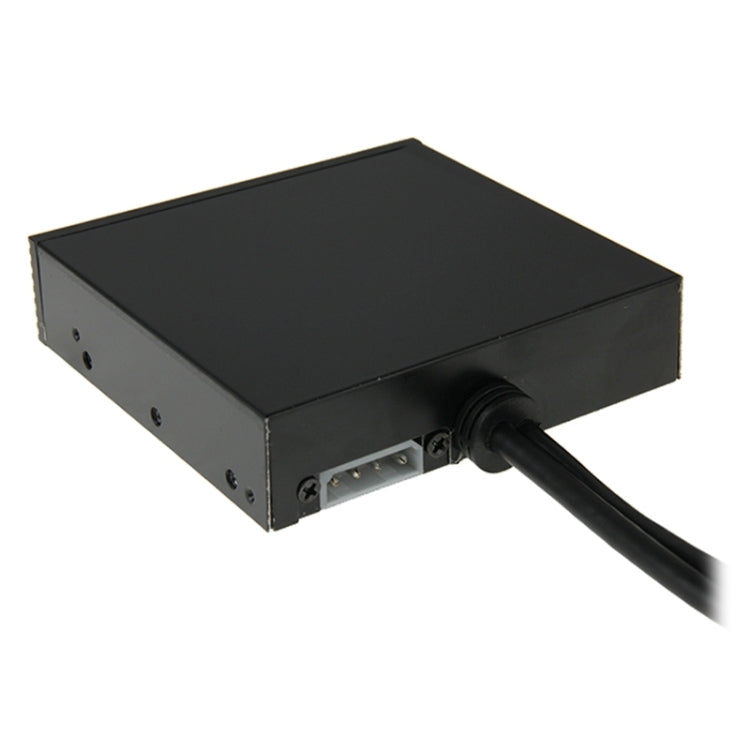 3.5 inch PCI-E to USB 3.0 Metal Internal Combo (4 Ports USB 3.0 HUB + All in 1 Card Reader), Support SD / TF / XD / MS / M2 / CF Card