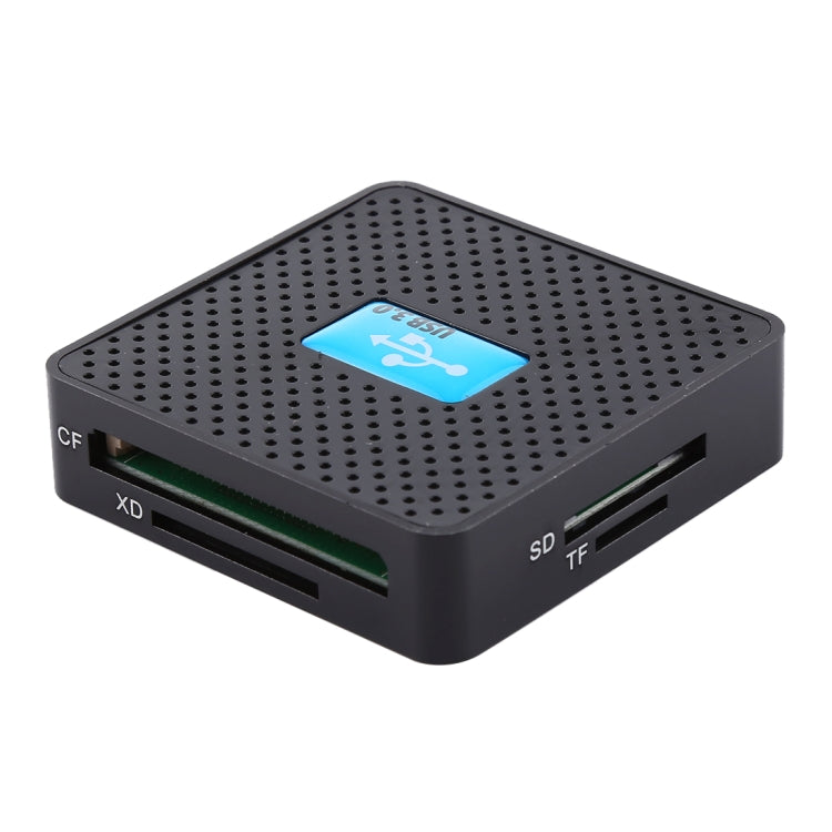 USB 3.0 All-in-1 Card Reader, Super Speed 5Gbps, Support CF / SD / TF / M2 / XD Card