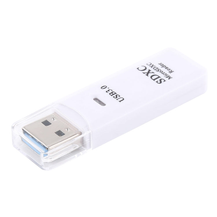 2 in 1 USB 3.0 Card Reader, Super Speed 5Gbps, Support SD Card / TF Card