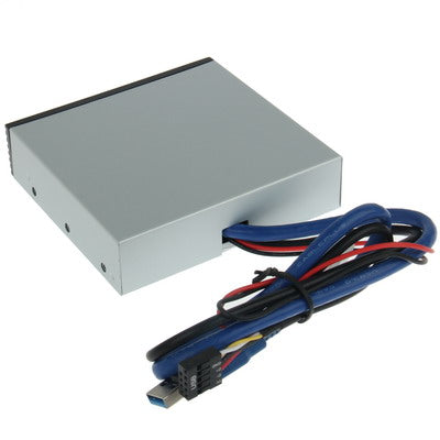 3.5 inch 4 x USB 3.0 + 1 x USB 2.0 Ports Media Card Reader + HUB