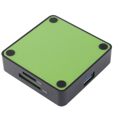 Super Speed USB 3.0 Card Reader, Compatible with SD / Micro SD / CF / XD / MS / M2 Card,