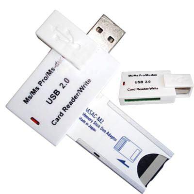 Ms/Ms Pro/Ms-duo Card Reader(White)