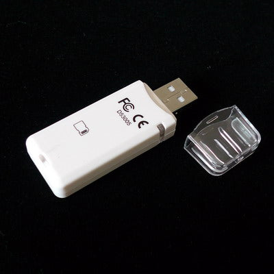 USB 2.0 SDHC High Speed Card Reader(White)