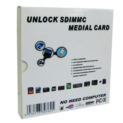 Portable Decoder Unlock SD/MMC Medium Memory Card