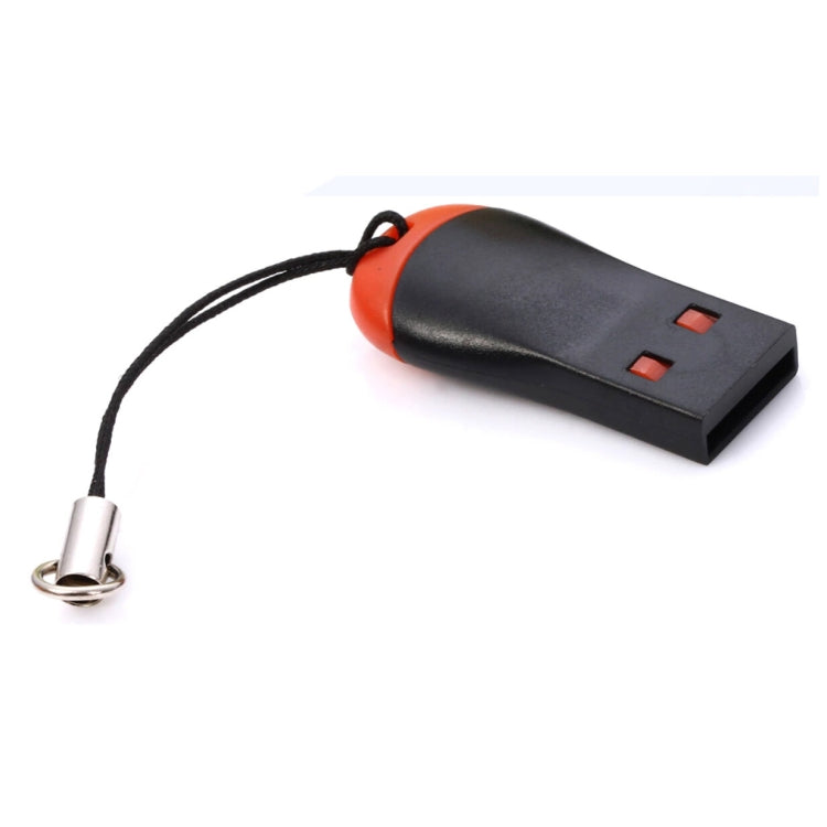 20 PCS Small Whistle Type USB 2.0 Micro SD / TF Card Reader