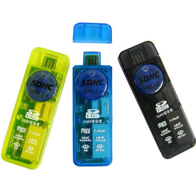 Hi-Speed USB 2.0 SD/MMCï¼ŒTFï¼ŒM2 Card Reader