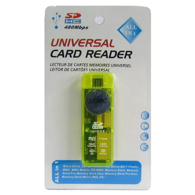 Hi-Speed USB 2.0 SD/MMCï¼ŒTFï¼ŒM2 Card Reader