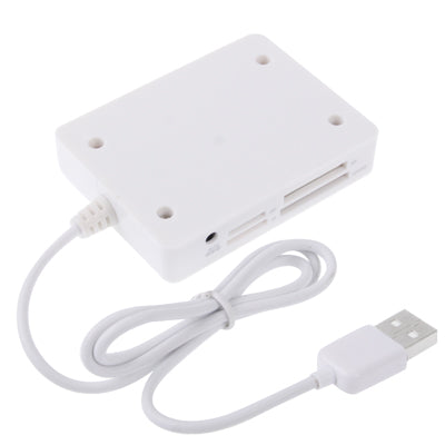 3 Ports USB 2.0 HUB + All in 1 Card Reader, Support TF / SD / M2/ MS Card