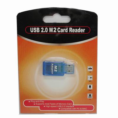 USB 2.0 M2 Card Reader