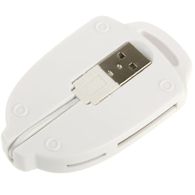 All in 1 Mini USB 2.0 Card Reader, Support SDHC/RS MMC/Mini SD/TF/M2 Card(Orange)