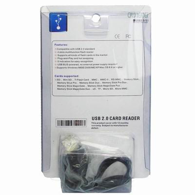 All in 1 Card Reader, Support SD/MMCï¼ŒMSï¼ŒXDï¼ŒCFï¼ŒTFï¼ŒM2