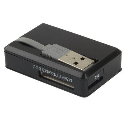 All in 1 Card Reader, Support SD/MMC, MS, XD, TF, Mini SD, M2 card