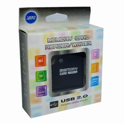 Memory Card Reader(Writer), Support Card: SD/MMC, MS, TF, M2