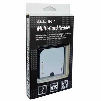 ALL in 1 (SD/MMCï¼ŒMSï¼ŒXDï¼ŒCFï¼ŒTFï¼ŒM2) Multi Card Reader