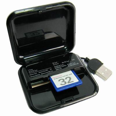 Multi slot card reader/writer, Support Memory card: SD/MMCï¼ŒMSï¼ŒTFï¼ŒM2