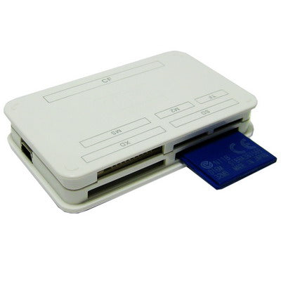 All in 1 (SD/MMCï¼ŒMSï¼ŒXDï¼ŒCFï¼ŒTFï¼ŒM2) Card Reader, Random Color Delivery