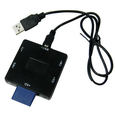 Multislot card reader & writer, Support Card: SD/MMCï¼ŒMSï¼ŒXDï¼ŒCFï¼ŒTFï¼ŒM2