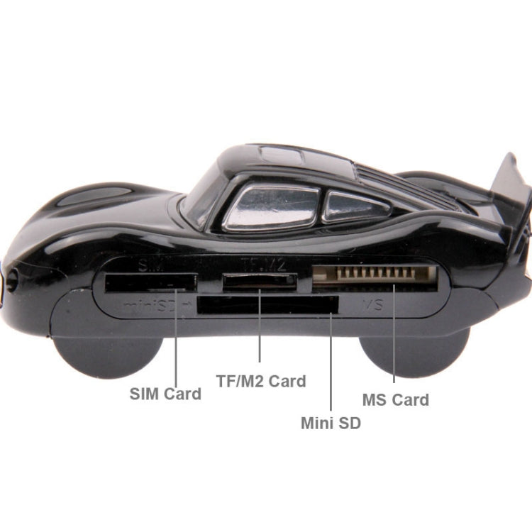 USB 2.0 All in 1 Card Reader, Support TF / MS / Mini SD / CF / XD / SIM Card(Black)
