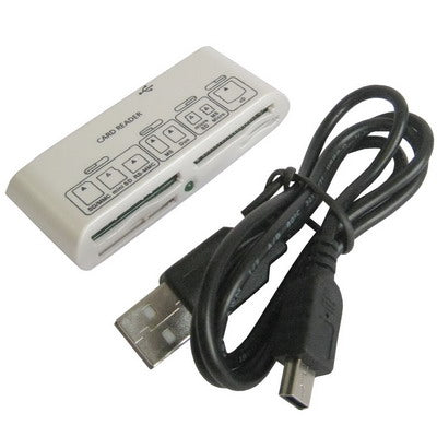 Mini USB 2.O ALL in 1 (SD/MMCï¼ŒMSï¼ŒTFï¼ŒXD) Card Reader