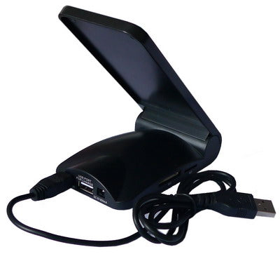 3 in 1 (Card Reader, Mobile Phone Holder, Mobile Phone Charger)(Blue)