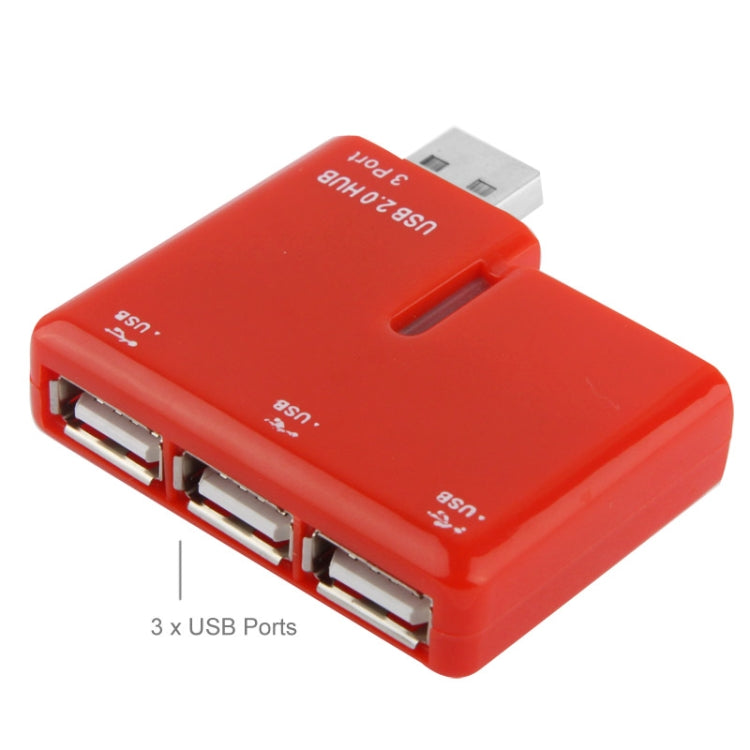 All in 1 Card Reader + 4 Ports USB 2.0 HUB Combo, Support SD / MMC / MS / TF / M2 Card