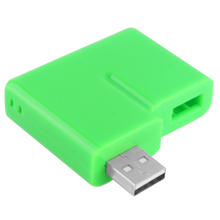 All in 1 Card Reader + 4 Ports USB 2.0 HUB Combo, Support SD / MMC / MS / TF / M2 Card