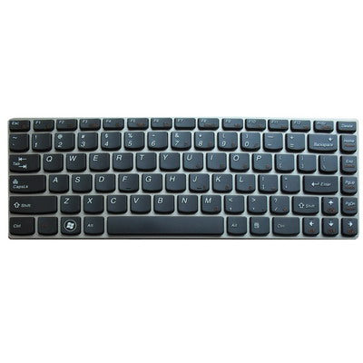 Original Keyboard for Lenovo Z450, Replace Part Numbers: V-116920BS1-US(Black)