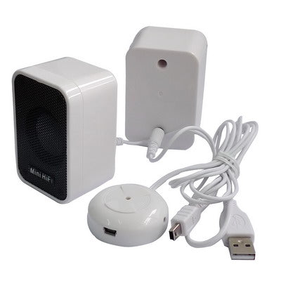 Mini HiFi USB 2.0 Digital Mini Speaker(Pink)