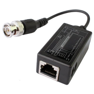 CCTV Equipment Camera BNC Video Balun Transceiver(Black)