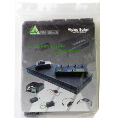 10 pcs CCTV Twisted BNC Single Channel Video Balun,