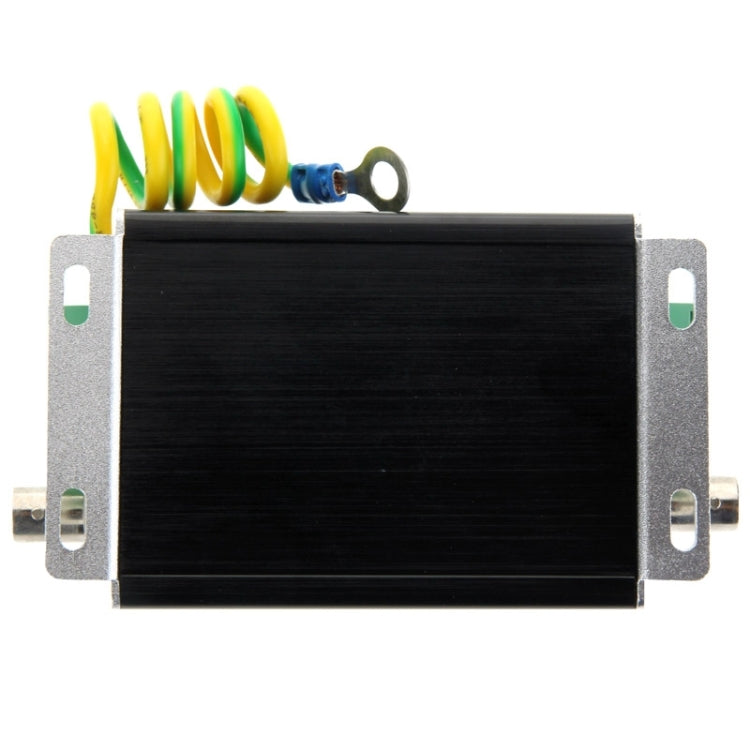 12V 3 in 1 CCTV Video Monitor Surge Arrester Protection Device(Black)