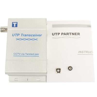 DC12V CCTV Camera Active Twisted Pair Video Balun UTP Transmitter (301T)