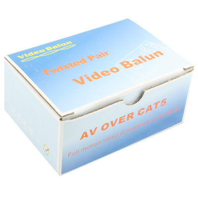 DC12V CCTV Camera Active Twisted Pair Video Balun UTP Transmitter (301T)