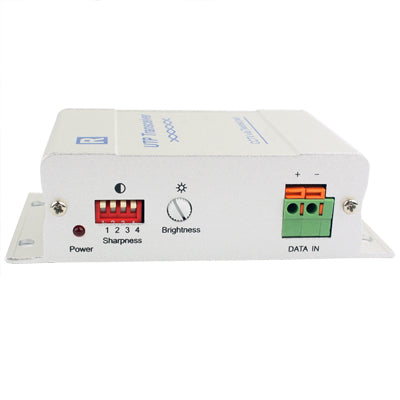 DC12V CCTV Camera Twisted Pair Active Video Balun UTP Receiver (301R)