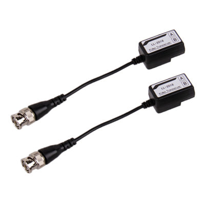 2 pcs Video Balun Transceiver, Video Over CAT5 Cable