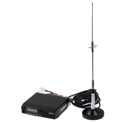 Single Band Vehicle FM Transceiver with Microphone & Antenna