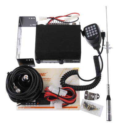 Single Band Vehicle FM Transceiver with Microphone & Antenna