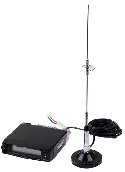 Multiple Function VHF / UHF Dual Band Vehicle FM Transceiver with Microphone & Antenna