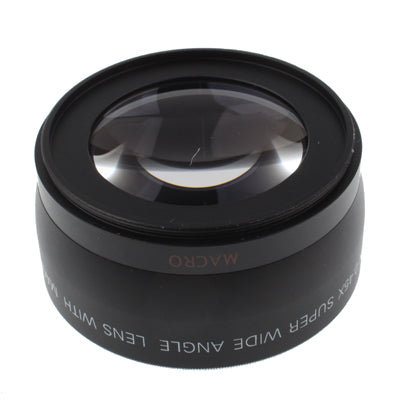 0.45X 58mm Wide Angle Lens with Macro for Canon 350D / 400D / 450D / 500D / 1000D / 550D / 600D / 1100D(Black)