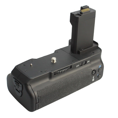 Battery Grip for Canon 450D / 500D / 1000D with Two Battery Holder(Black)