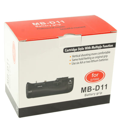 Battery Grip for Nikon D7000 with Two Battery Holder