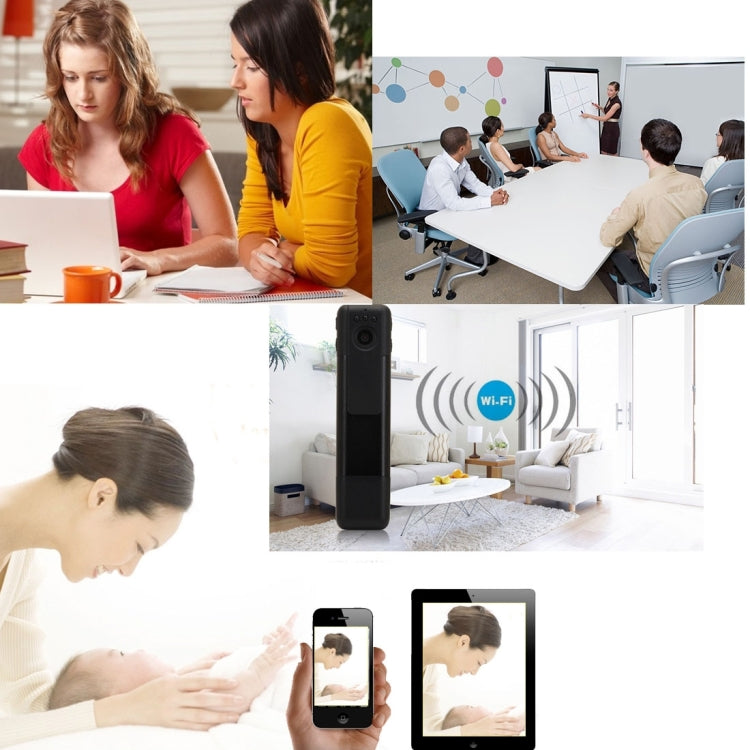 C11 Full HD 1080P Wifi Infrared Pen Camera Meeting Video Voice Recorder Mini DV with Clip, Support TF Card / HDMI