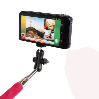 7 Sections Digital Camera Handheld Monopod Wand Rod (Z07-2)(Magenta)