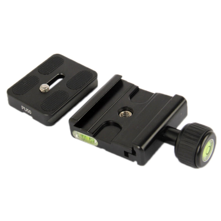 Aluminum Quick Release Plate for Tripod CL-50S(Black)