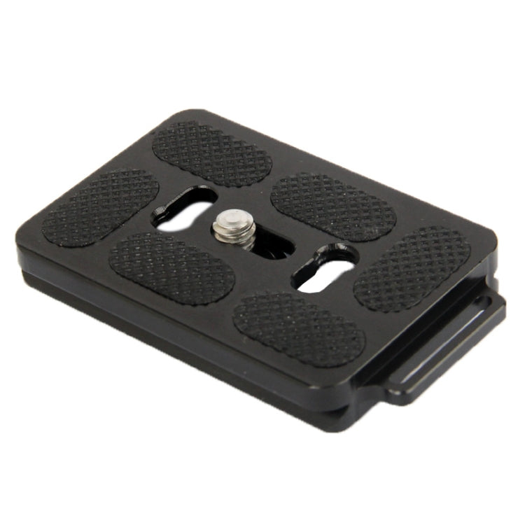 Aluminum Quick Release Plate for Tripod PU60(Black)