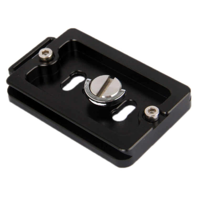 Aluminum Quick Release Plate for Tripod PU60(Black)