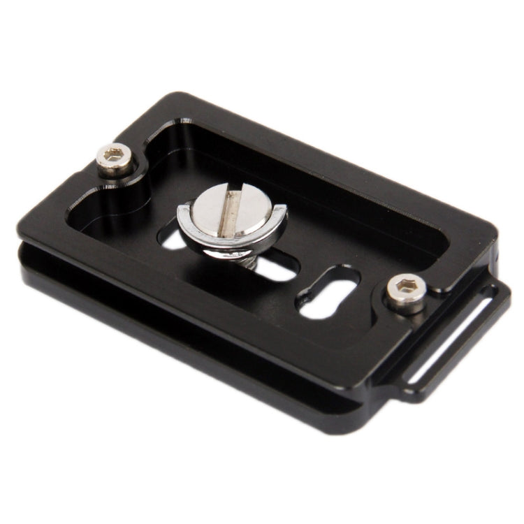 Aluminum Quick Release Plate for Tripod PU60(Black)