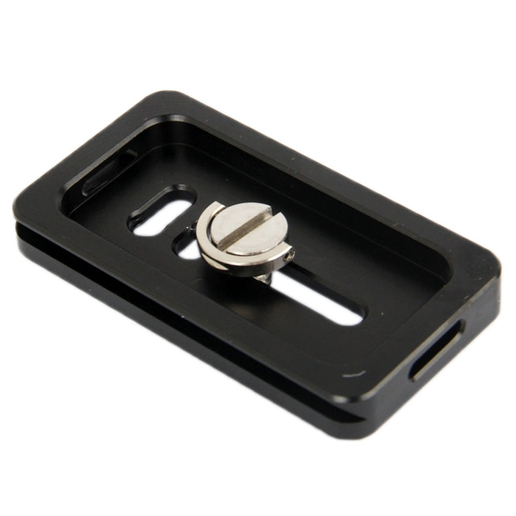 Aluminum Quick Release Plate for Tripod DP70(Black)